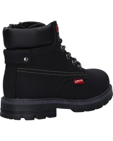 boy and girl Mid boots LEVIS VFOR0050S NEW FORREST  0003 BLACK