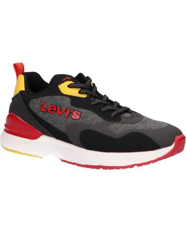 boy sports shoes LEVIS VFAS0001S FAST  0003 BLACK