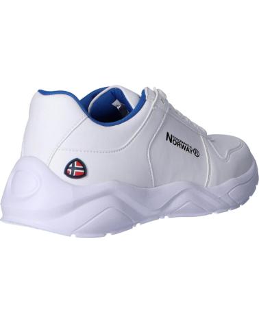Man sports shoes GEOGRAPHICAL NORWAY GNM19003  17 WHITE