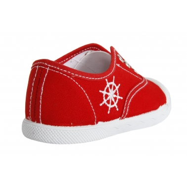 girl and boy Trainers COTTON CLUB CC0002  ROJO