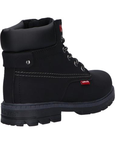 boy and Woman and girl Mid boots LEVIS VFOR0051S NEW FORREST  0003 BLACK