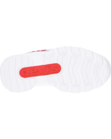 Zapatillas deporte LEVIS  pour Fille et Garçon VSOH0050S SOHO  0079 WHITE RED