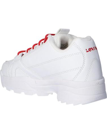 Sportschuhe LEVIS  für Mädchen und Junge VSOH0050S SOHO  0079 WHITE RED