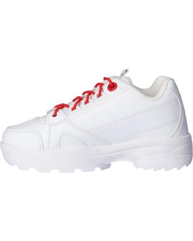 girl and boy sports shoes LEVIS VSOH0050S SOHO  0079 WHITE RED