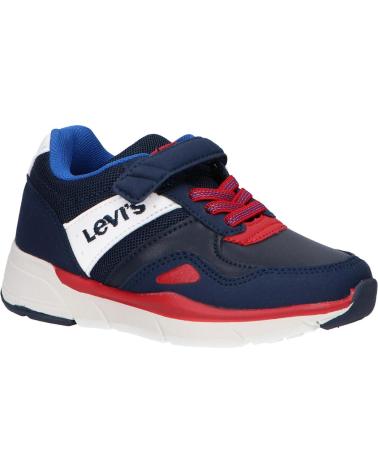 girl and boy Trainers LEVIS VBOS0022S BOSTON MINI  0040 NAVY