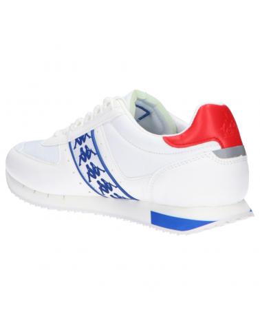Man sports shoes KAPPA 3112YDW CURTIS  A00 WHITE-BLUE CLASSIC
