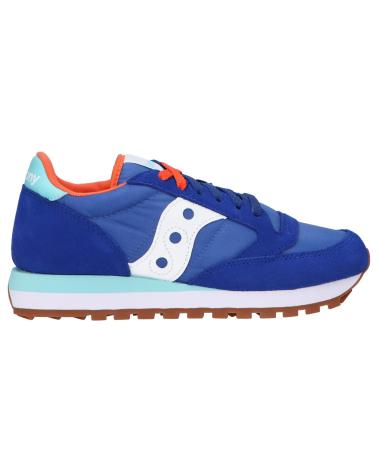 Woman and girl and boy Trainers SAUCONY S1044-666 JAZZ ORIGINAL  BLUE-WHITE