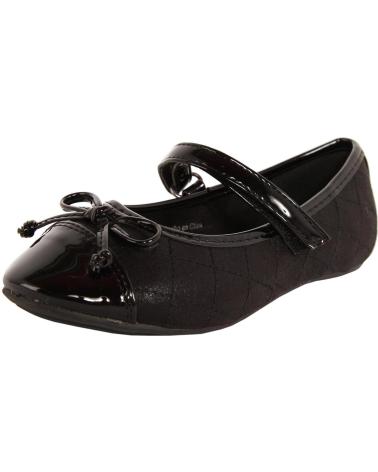 girl Flat shoes Flower Girl 212812-B4020  BLACK