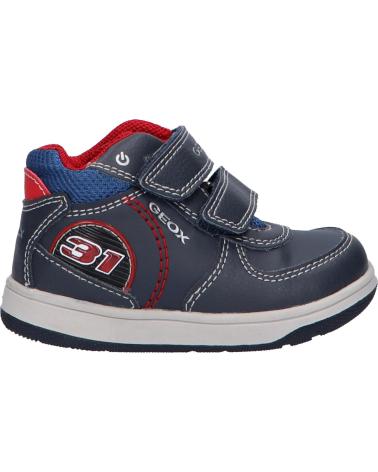 boy sports shoes GEOX B941LD 0BUBC B NEW FLICK  C0735 NAVY-RED