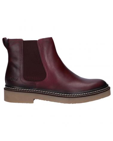 Botines KICKERS  de Mujer 512109 OXFORDCHIC  182 BORDEAUX