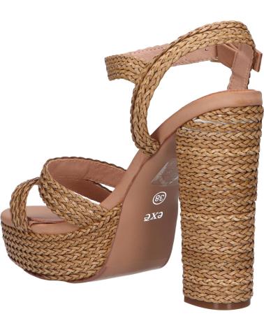 Sandales EXE  pour Femme OPHELIA-331  ROPE CAMEL