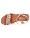 Sandales EXE  pour Femme P3584-71  STRASS ROSE GOLD