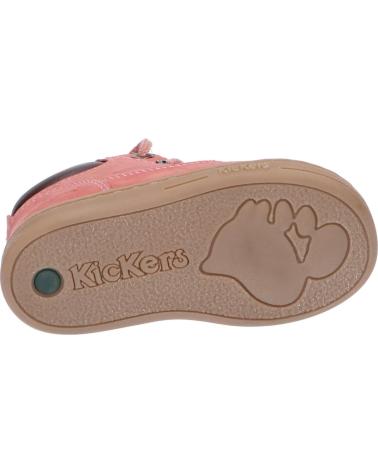 girl and boy Mid boots KICKERS 537938 TACKLAND  131 ROSE CLAIR PERM
