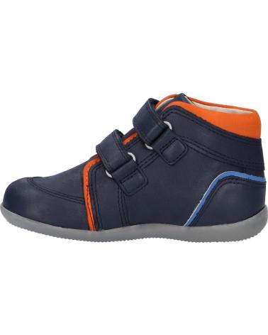 Bottines KICKERS  pour Garçon 829640 BIBOY POWER  103 MARINE ORANGE