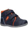 Bottines KICKERS  pour Garçon 829640 BIBOY POWER  103 MARINE ORANGE