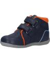 Bottines KICKERS  pour Garçon 829640 BIBOY POWER  103 MARINE ORANGE