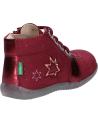girl Mid boots KICKERS 829630 BE POWER  183 BORDEAUX BRILLANT