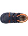 Bottines KICKERS  pour Garçon 829640 BIBOY POWER  103 MARINE ORANGE
