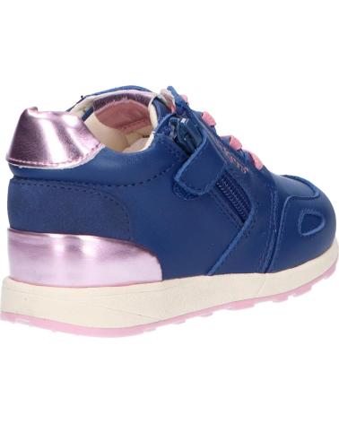 girl and boy sports shoes KICKERS 829780 DENVER MID  52 BLEU ROSE