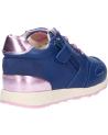 girl and boy sports shoes KICKERS 829780 DENVER MID  52 BLEU ROSE