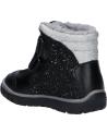 girl and boy boots KICKERS 585573 SITROUILLE WPF  82 NOIR ARGENT