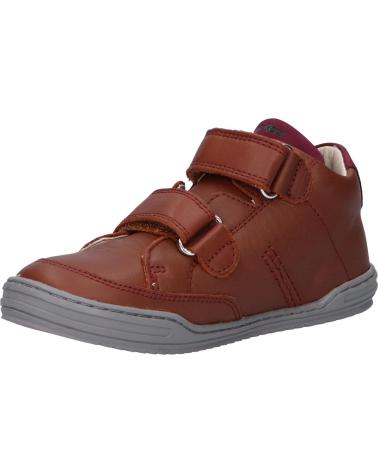boy shoes KICKERS 830110 JOUVO  91 MARRON BORDEAUX