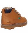 girl and boy boots KICKERS 829840 NEWNOBO  116 CAMEL CLAIR