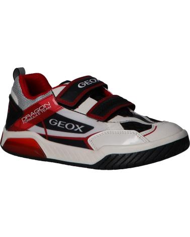 Zapatillas deporte GEOX  pour Garçon J02BRA 014BU J INEK  C0050 WHITE-RED