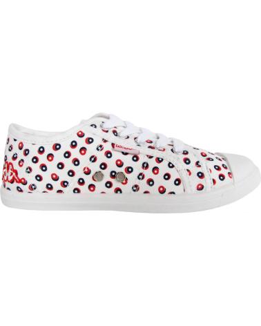 girl and boy Trainers KAPPA 303JAG0 KEYSY  912 WHITE DOT RED