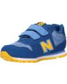 girl and boy sports shoes NEW BALANCE IV500TPL  BLUE