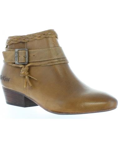 Woman Mid boots KICKERS 512160-50 WESTBOOTS  114 CAMEL