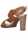Woman Sandals GEOX D02CLE 00021 D ANNYA HIGH  C6001 COGNAC