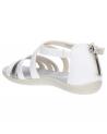 Woman Sandals GEOX D92R6B 054AJ D VEGA  C1151 OPTIC WHITE-SILVER
