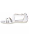 Woman Sandals GEOX D92R6B 054AJ D VEGA  C1151 OPTIC WHITE-SILVER
