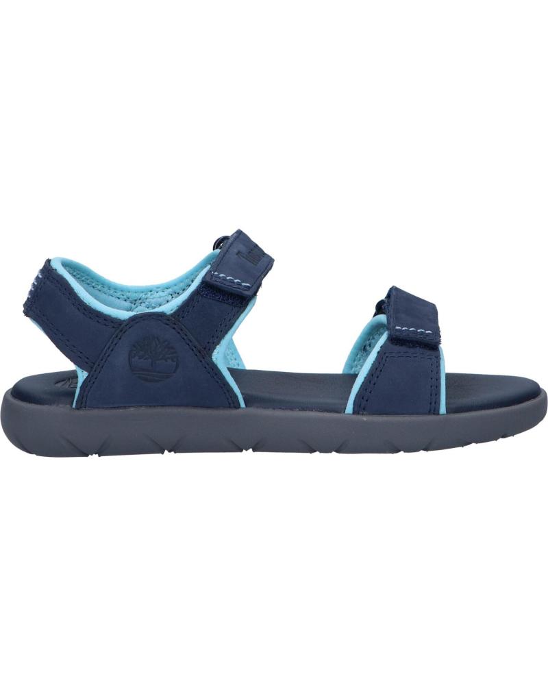 Woman and girl and boy Sandals TIMBERLAND A43FH NUBBLE  NAVY NUBUCK