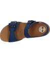 Woman and girl and boy Sandals TIMBERLAND A4331 CASTLE ISLAND  NAVY