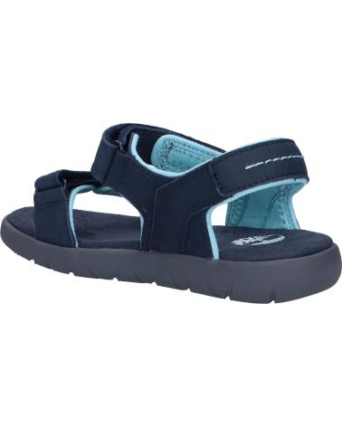 Woman and girl and boy Sandals TIMBERLAND A43GH NUBBLE  NAVY NUBUCK