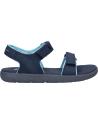 Woman and girl and boy Sandals TIMBERLAND A43GH NUBBLE  NAVY NUBUCK