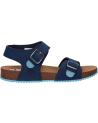 Woman and girl and boy Sandals TIMBERLAND A4331 CASTLE ISLAND  NAVY