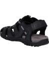 Man Sandals GEOX U6224B 0MEBC U S STRADA  C9999 BLACK