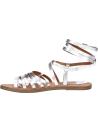 Woman Sandals STEVE MADDEN GALLIA  007190 SILVER LEATHER