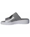 Infradito GEOX  per Donna D92DLB 0PVNF D TAMAS  C1Q1N OFF WHITE-LT SILVER