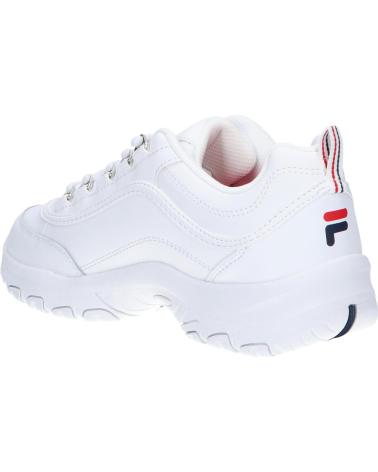 Woman and girl and boy Trainers FILA 1010781 1FG STRADA  WHITE