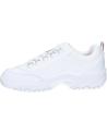 Woman and girl and boy sports shoes FILA 1010781 1FG STRADA  WHITE