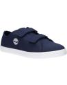 Woman and girl and boy Trainers TIMBERLAND A2CSZ NEWPORT BAY  NAVY CANVAS