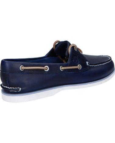 Man Boat shoes TIMBERLAND A4181 CLASSIC BOAT  NAVY FULL GRAIN