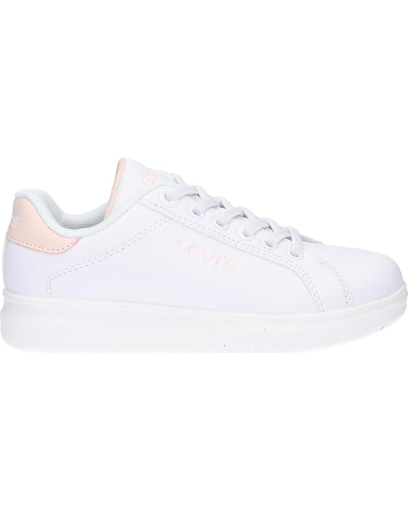 girl and boy Zapatillas deporte LEVIS VELL0020S ELLIS  0077 WHITE MIRROR