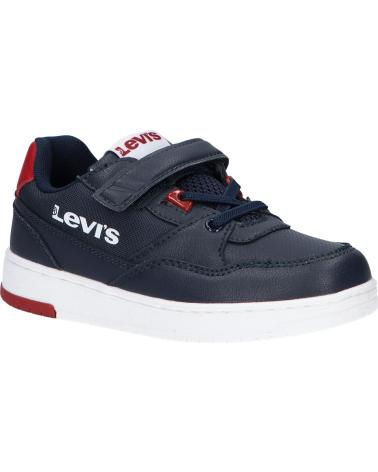 girl and boy Zapatillas deporte LEVIS VIRV0010T SHOT  0290 NAVY RED