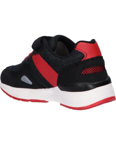 girl and boy sports shoes LEVIS VBOS0030T BOSTON  0178 BLACK RED