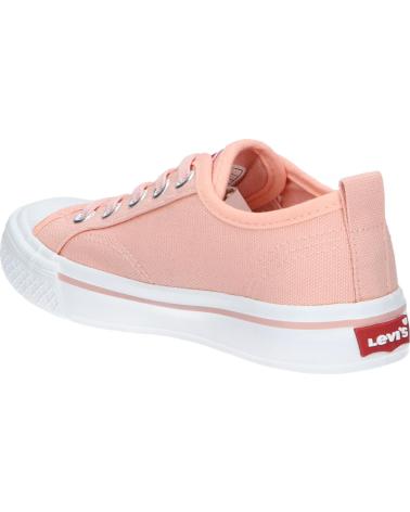 girl and boy Trainers LEVIS VORI0005T MAUI  0044 PINK